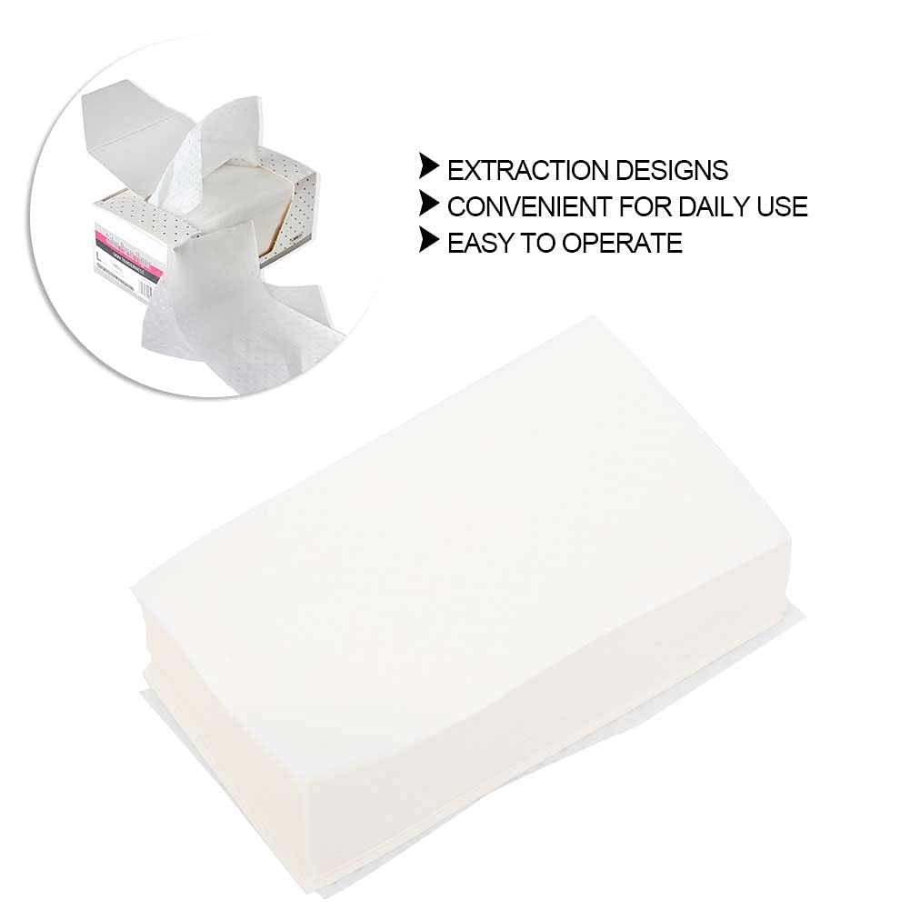 High temperature resistant salon end papers for wrapping hair tips