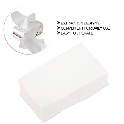 High temperature resistant salon end papers for wrapping hair tips