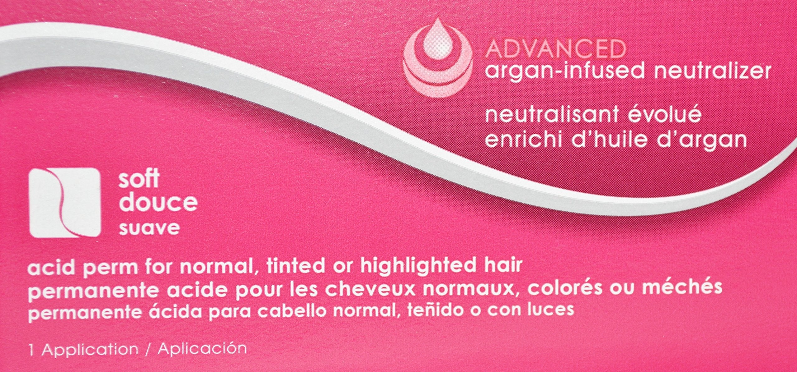 Quantum professional acid balanced perm kit components including waving lotion and neutralizer.