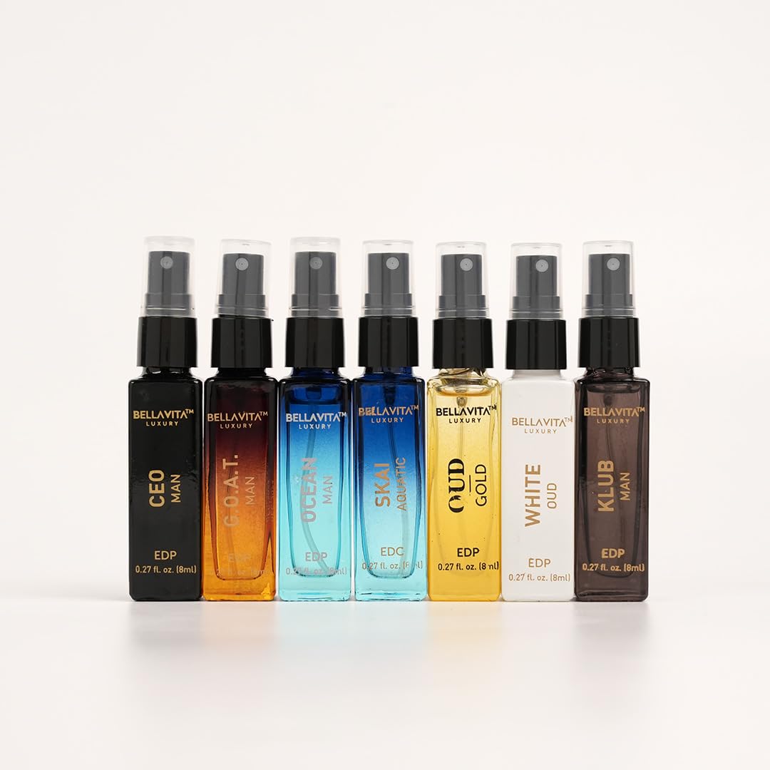 Bella Vita Luxury mens fragrance collection travel size set