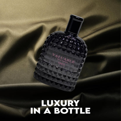 Three bottles of A Center Eau De Parfum side by side