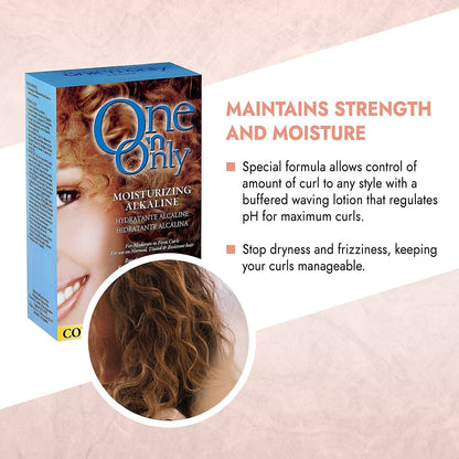 Back label view of the professional alkaline waving lotion and neutralizer texturizer