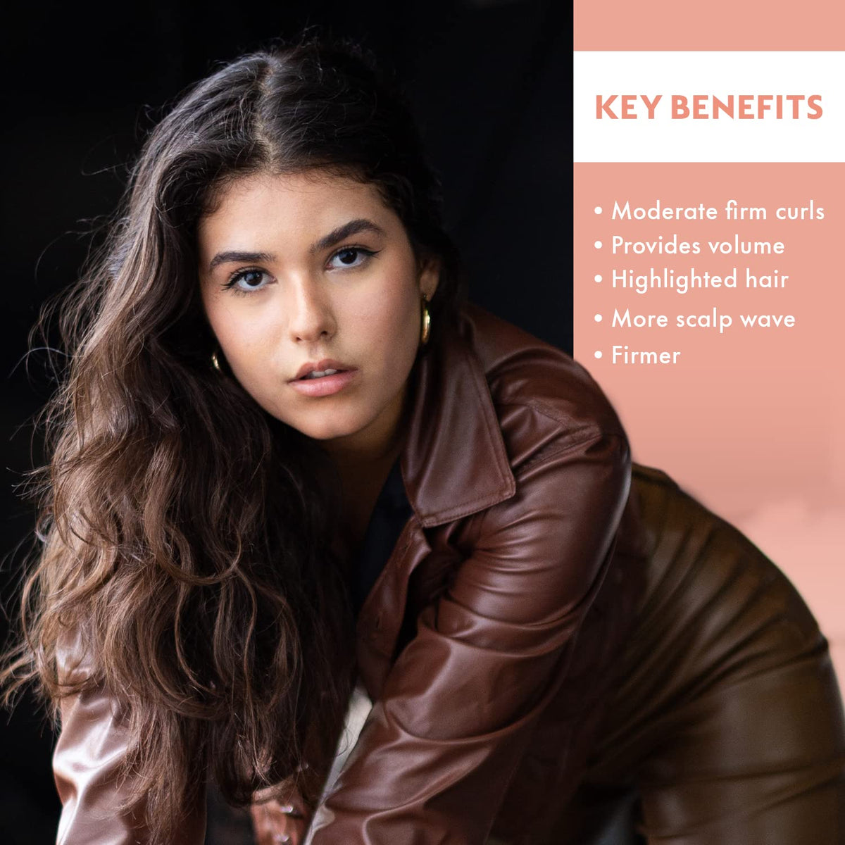 Side view of box showing suitability for normal tinted and resistant hair