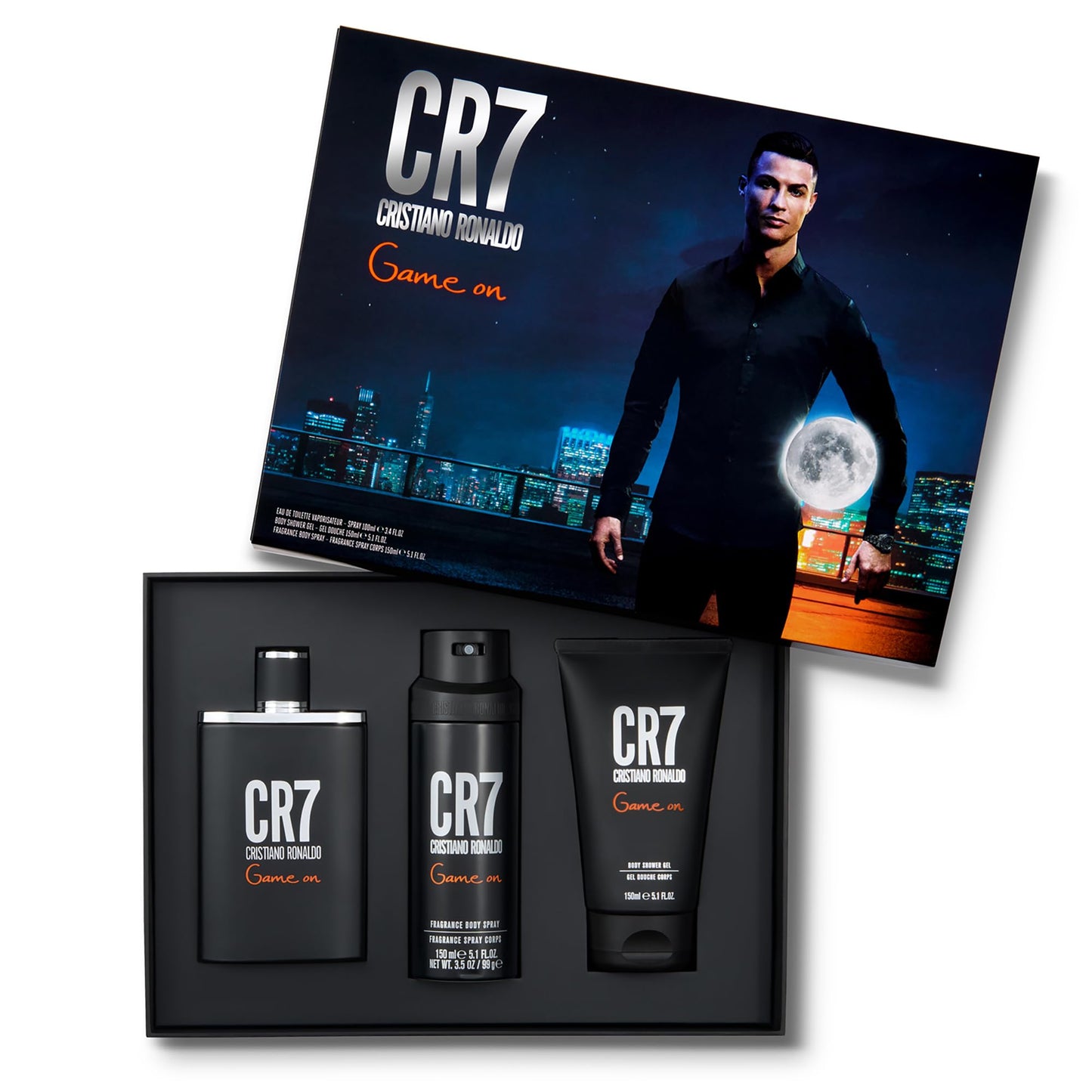 Cristiano Ronaldo signature fragrance set for men
