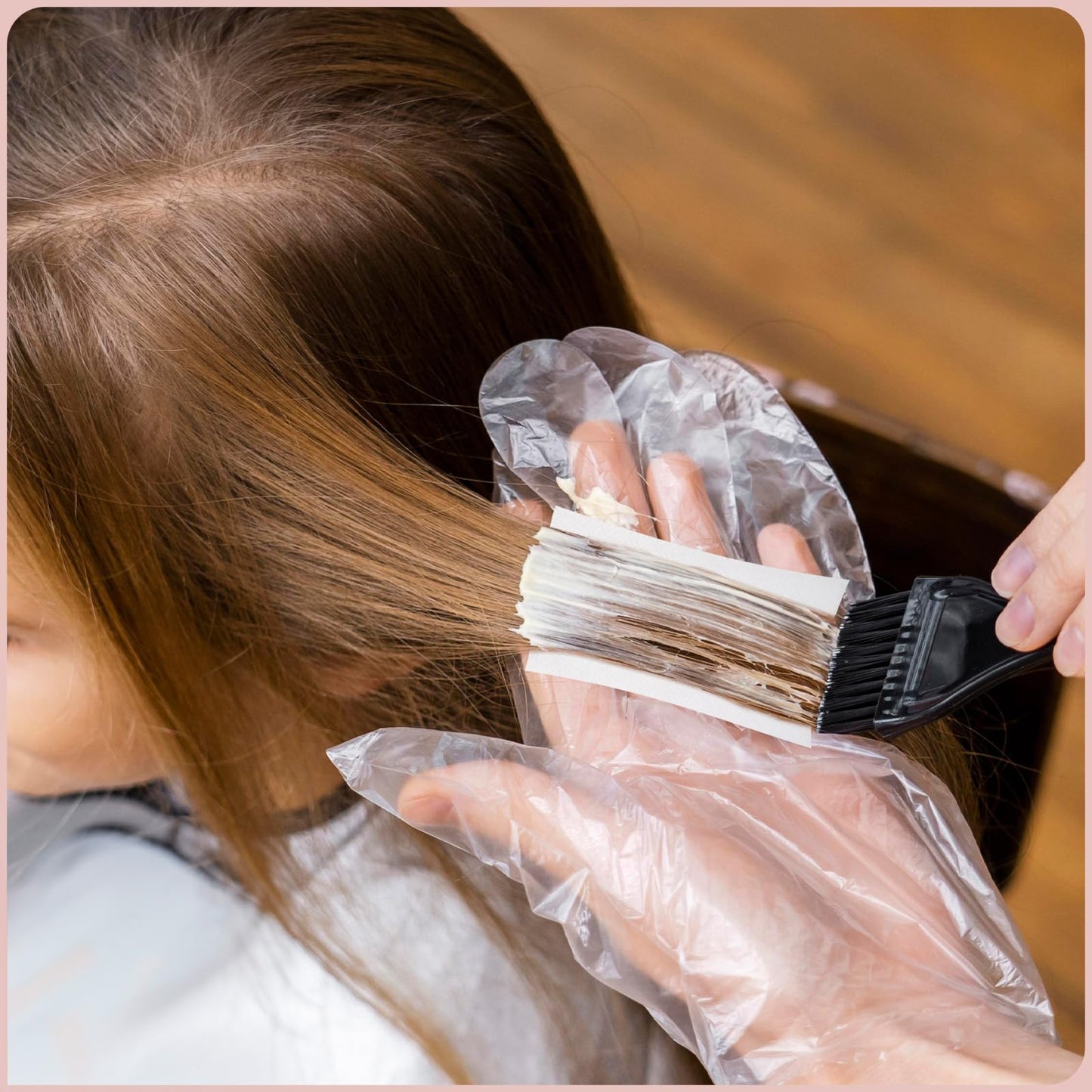 Premium imported salon tissue sheets designed for home hair styling and professional salon permanent wave procedures.