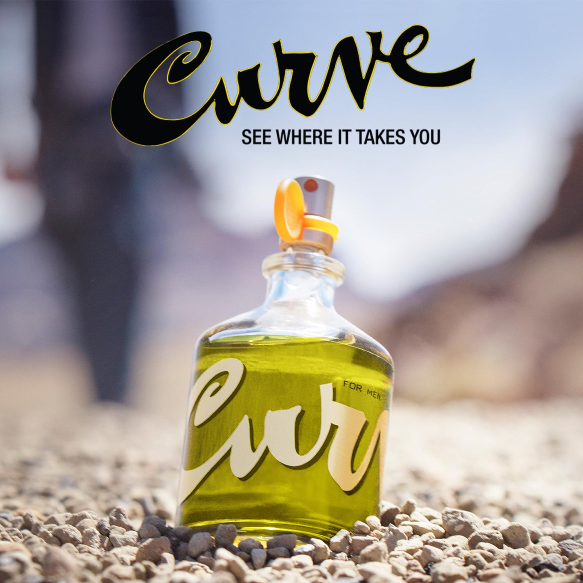 Side angle of the premium Curve fragrance presentation box perfect for birthday or anniversary gifting