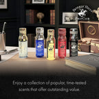 Unboxed view of the signature men's variety pack highlighting the unique color profiles of each liquid blend.