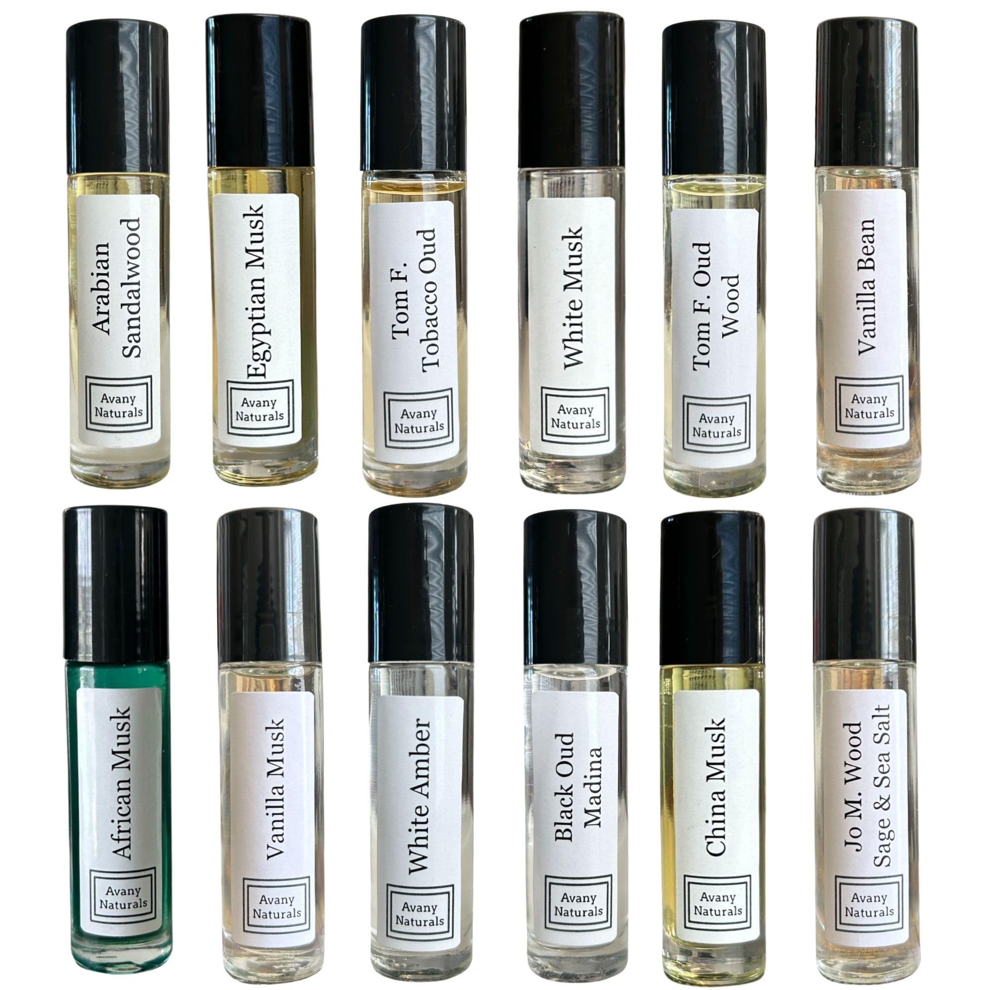 Avany Naturals portable fragrance oils for men