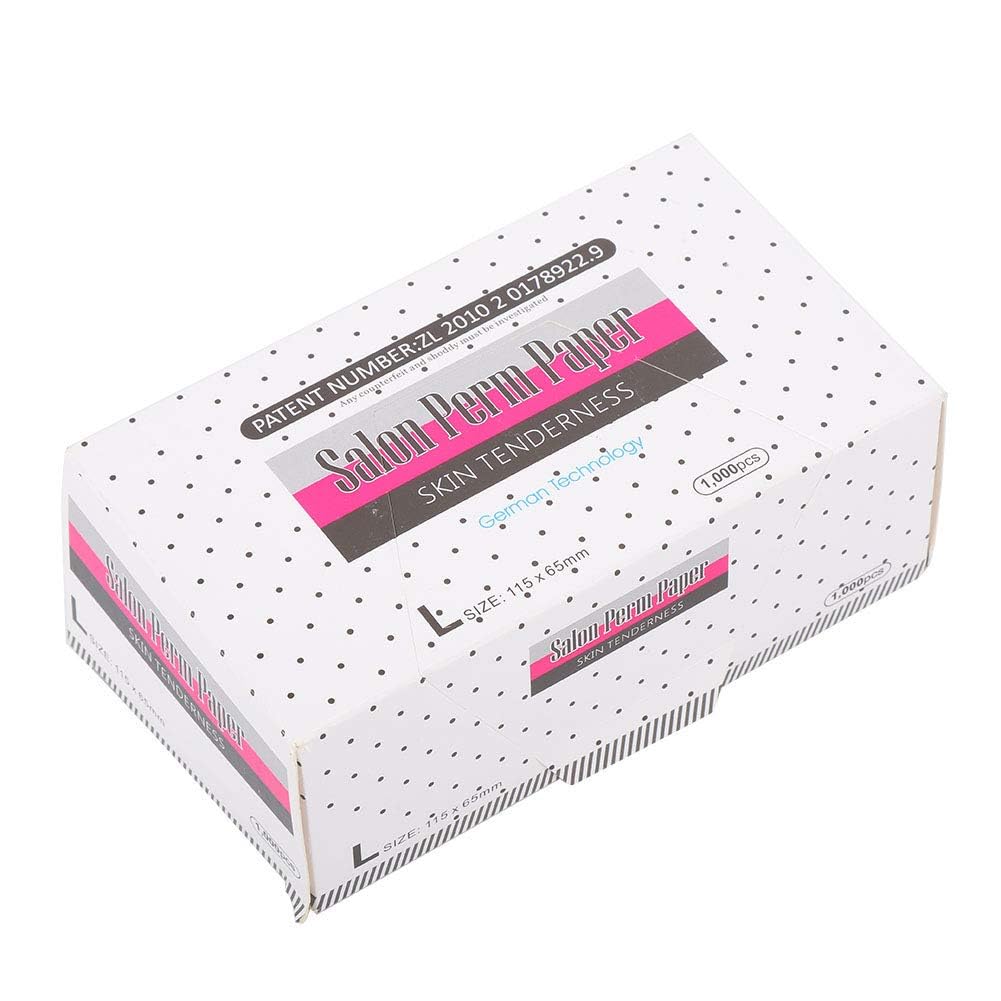 High permeability perm paper sheets showing water resistance and breathable pattern.