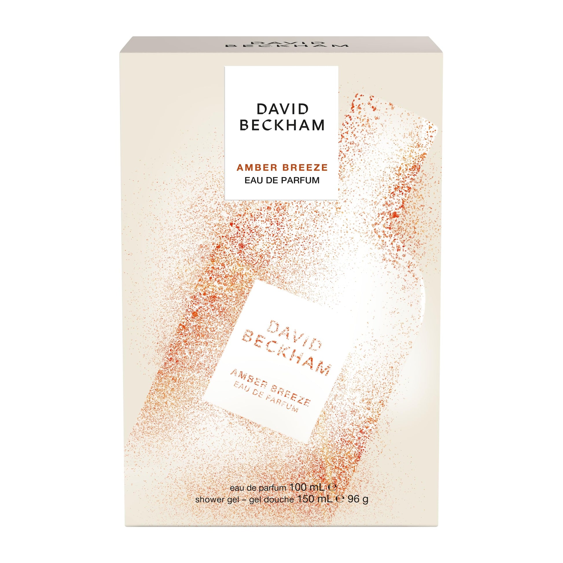 David Beckham Amber Breeze shower gel and perfume