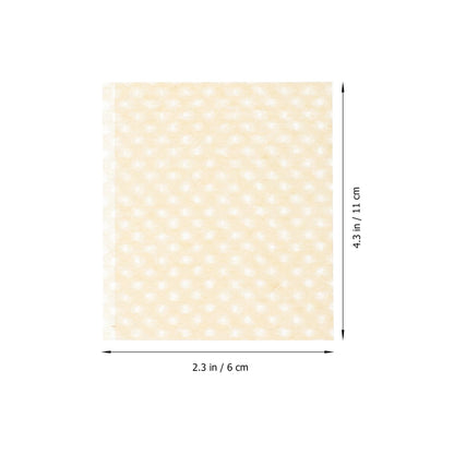 Ultra thin hair wrapping paper sheets for salon styling close up