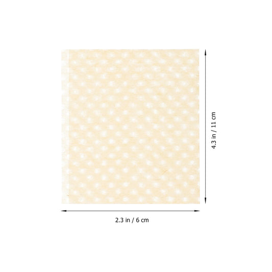 Ultra thin hair wrapping paper sheets for salon styling close up