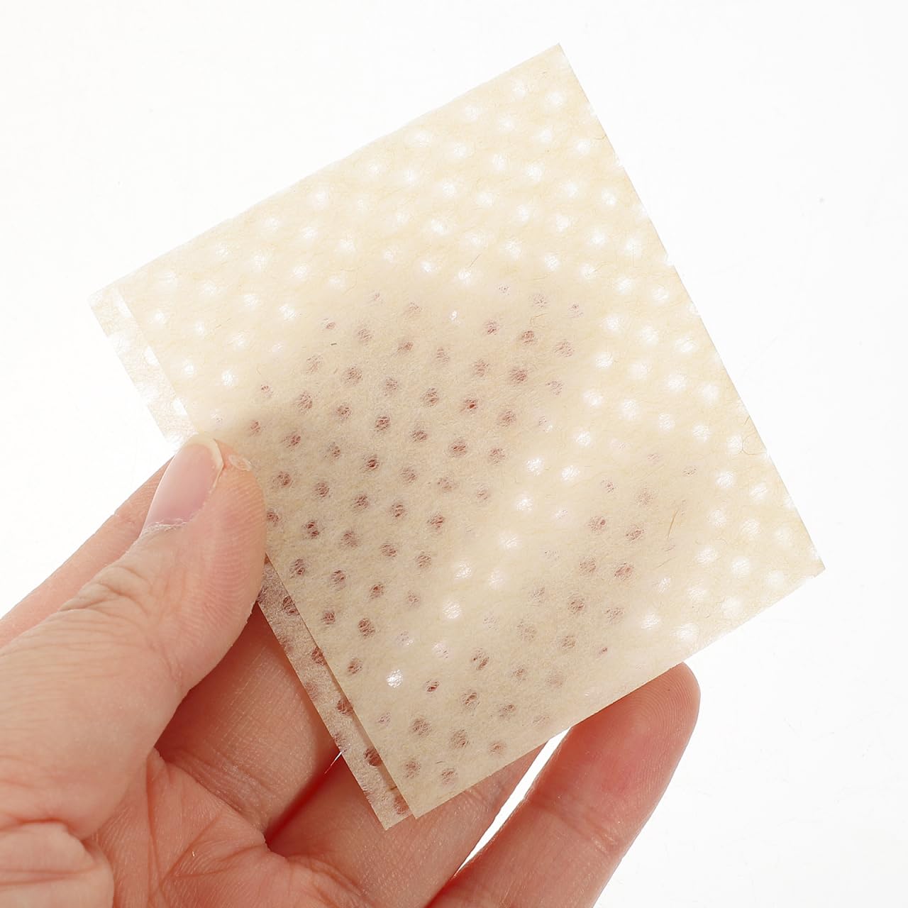 Professional cold and hot perm supplies showing breathable mesh texture
