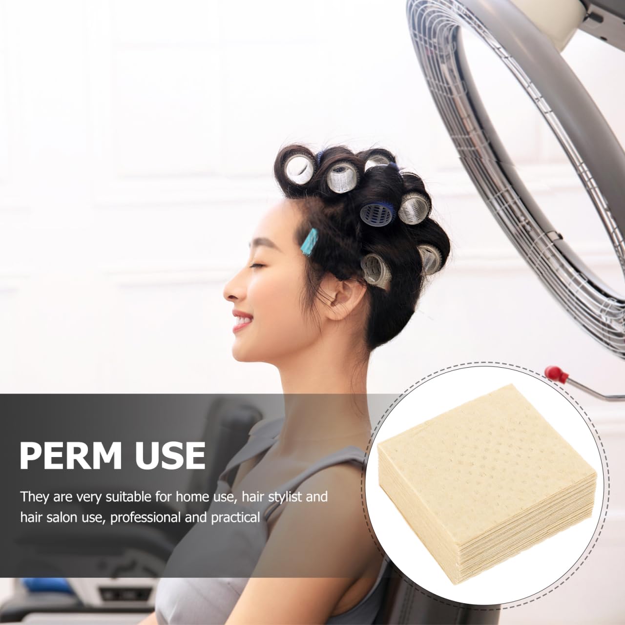 Premium imported hair wrap paper for safe digital curling treatments
