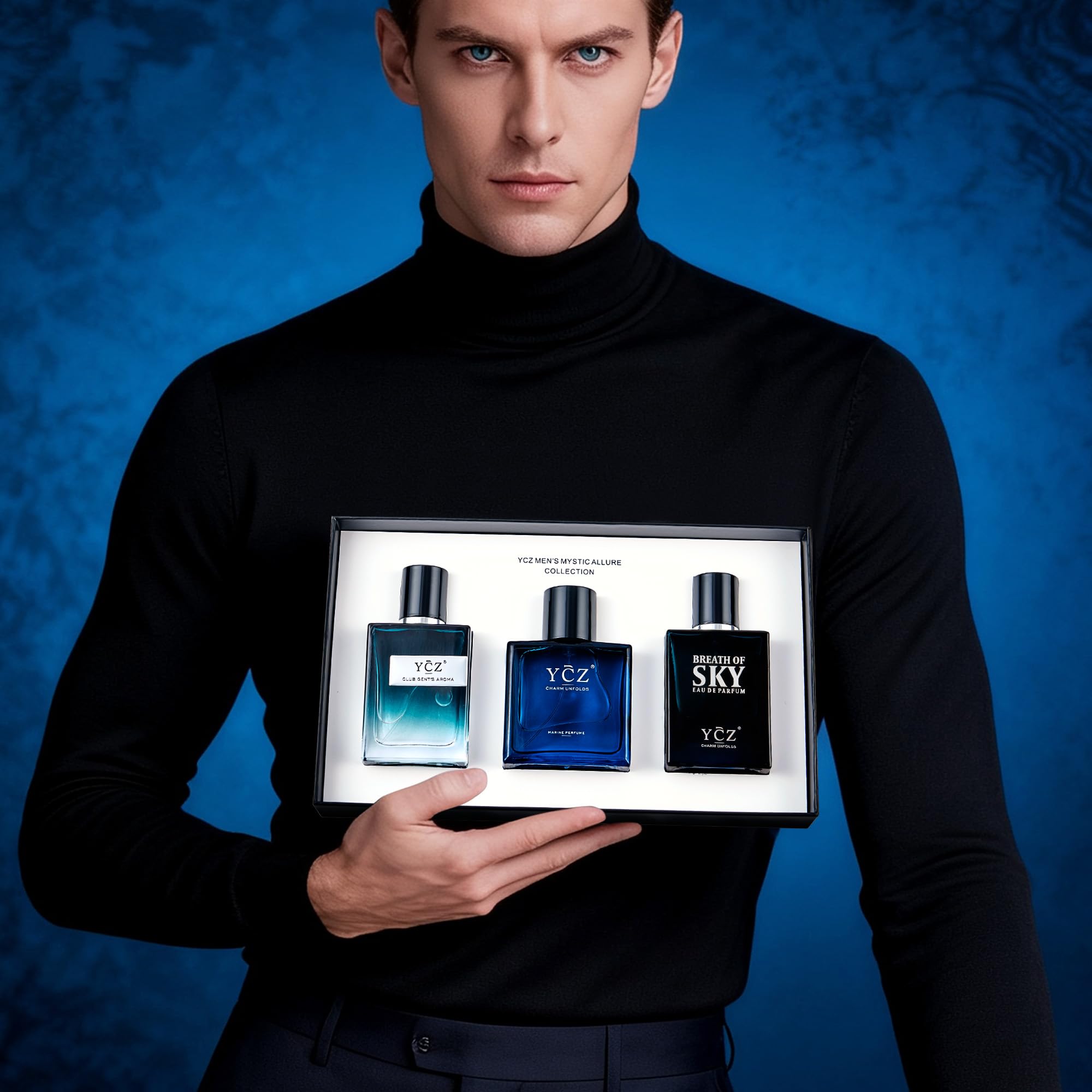 Ycz Sky fragrance bottle detail
