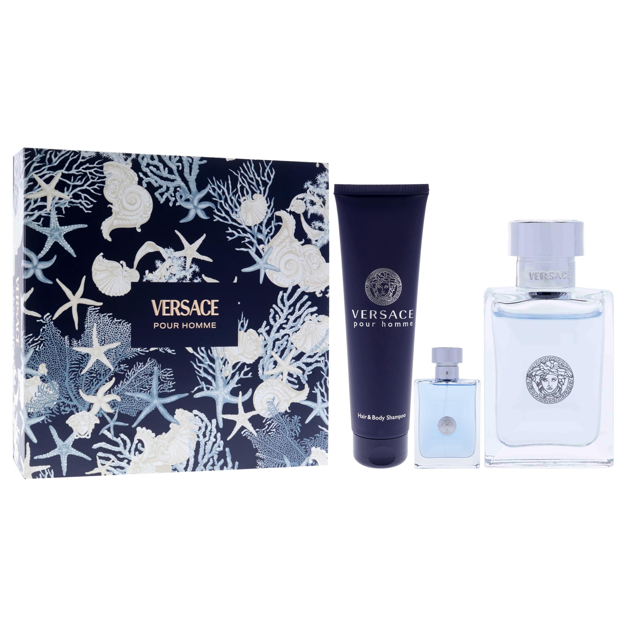 Versace Pour Homme 5 fluid ounce bath and shower gel tube