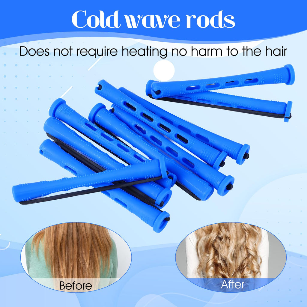 WILLBOND styling tools showing the non slip texture of the plastic perming rods