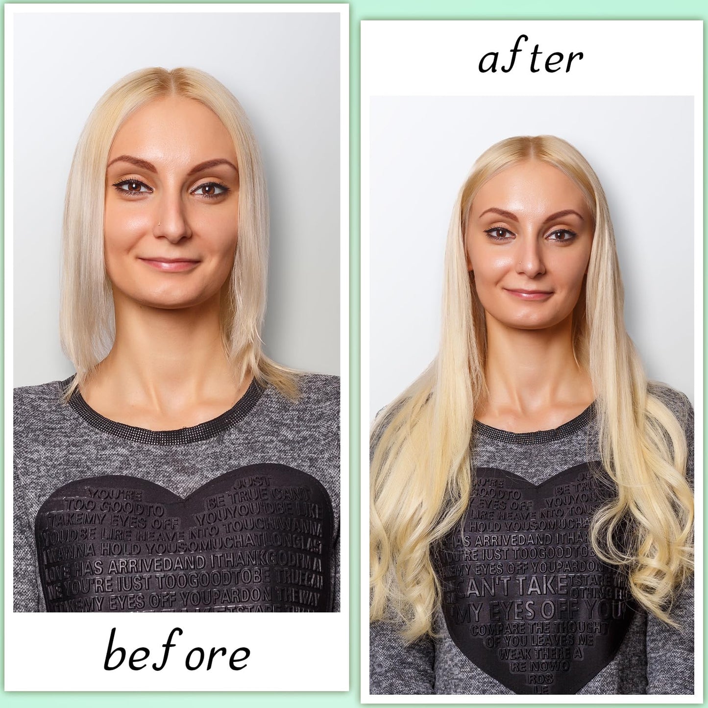 Ergonomic green heat connector wand for seamless pre bonded hair extensions application