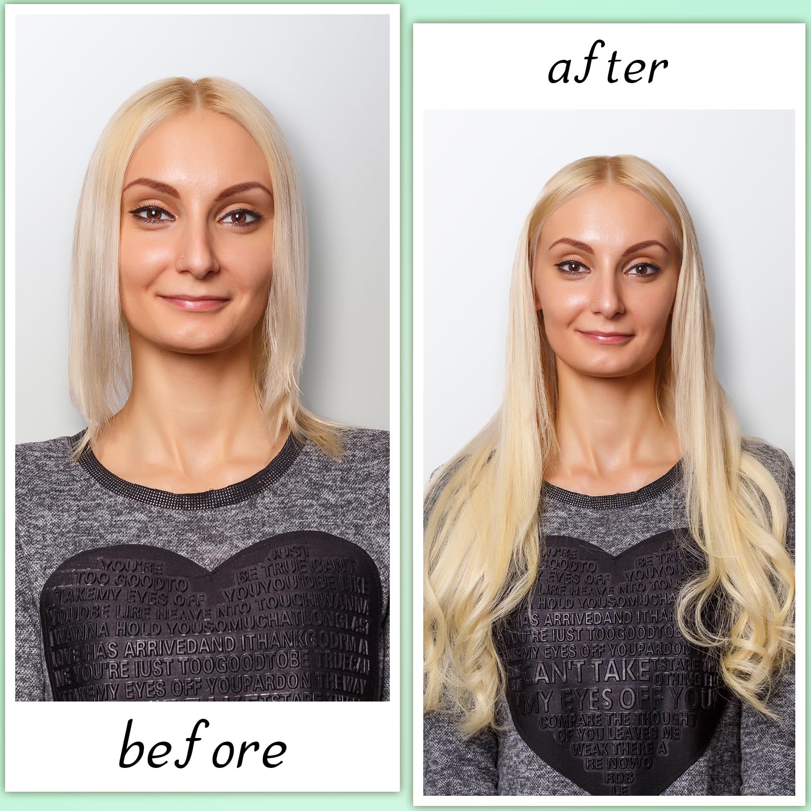 Ergonomic green heat connector wand for seamless pre bonded hair extensions application