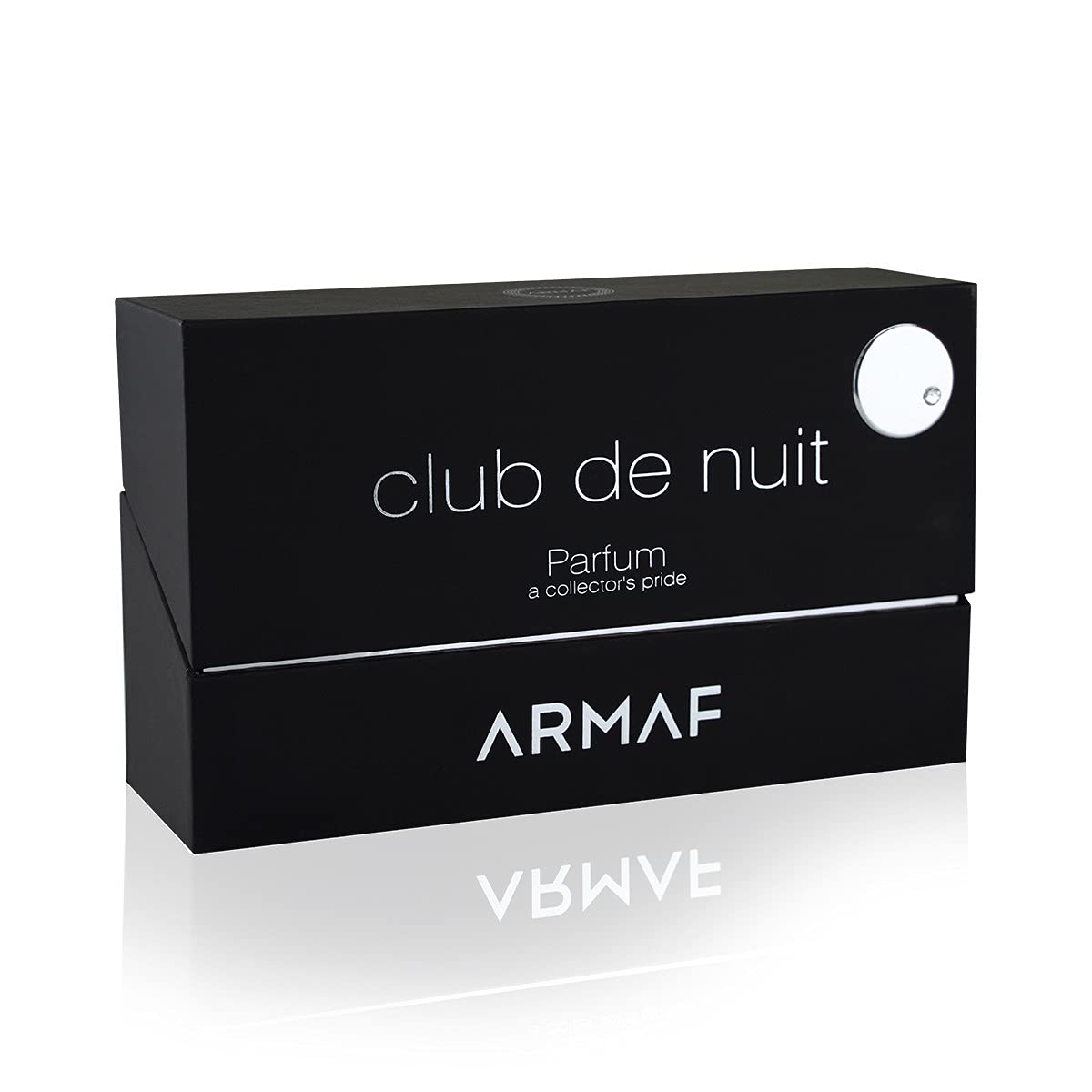 Three Armaf Club De Nuit 30 milliliter bottles side by side