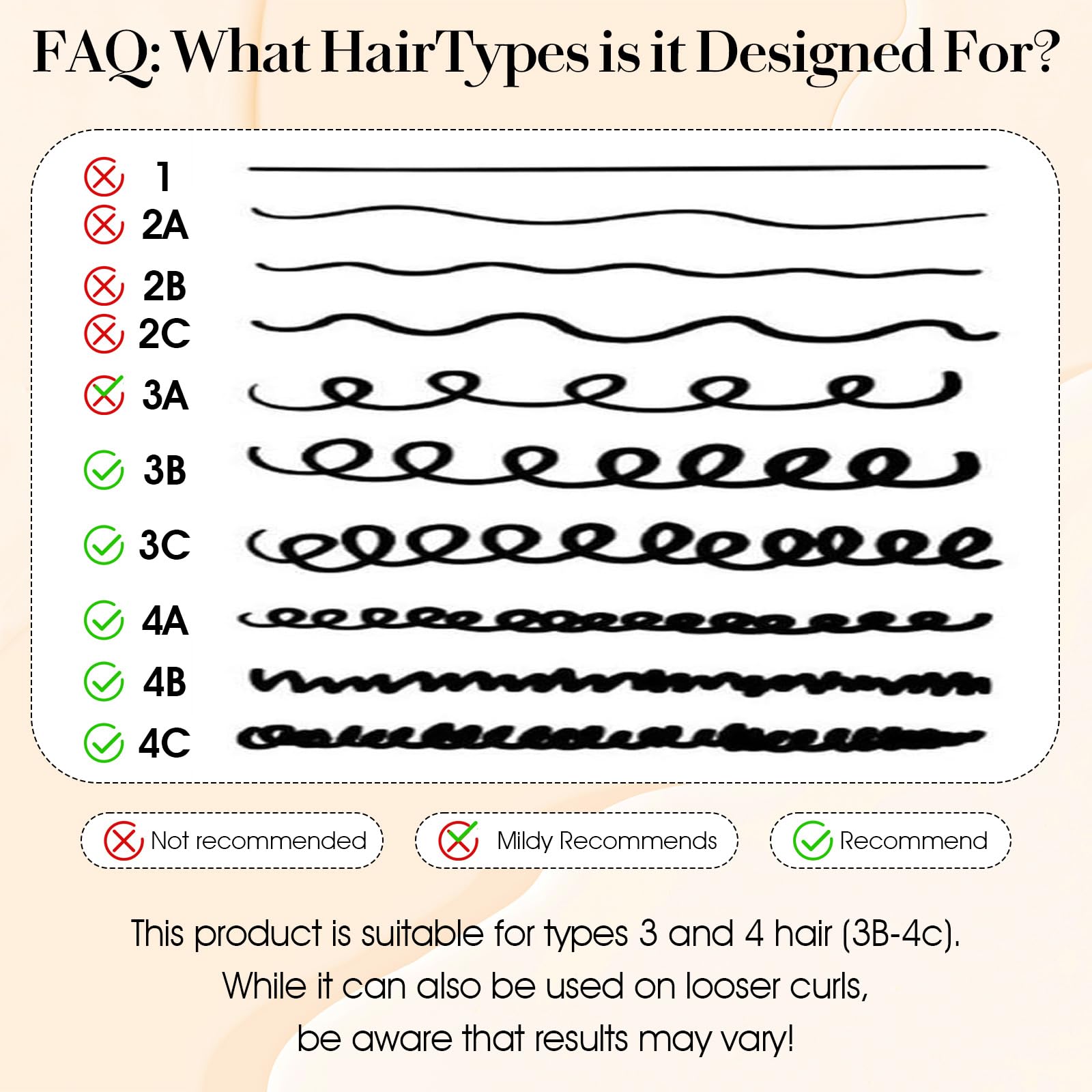 Two pieces of the black curly hair stretching net laid out flat.