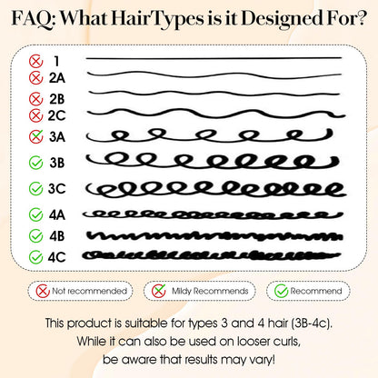 Two pieces of the black curly hair stretching net laid out flat.