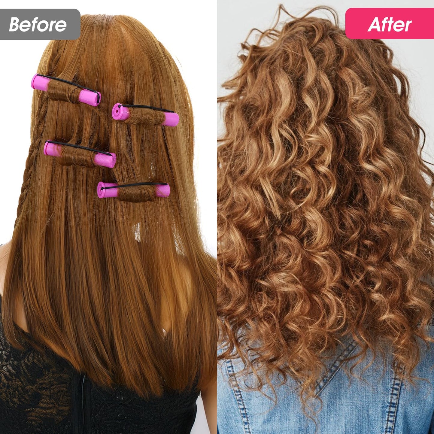 Classicseali non slip DIY hair styling rollers for salon and home use