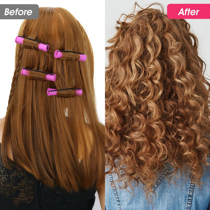 Classicseali non slip DIY hair styling rollers for salon and home use