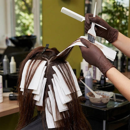 Authentic Pndeyo imported disposable end papers used for wrapping hair ends during perms