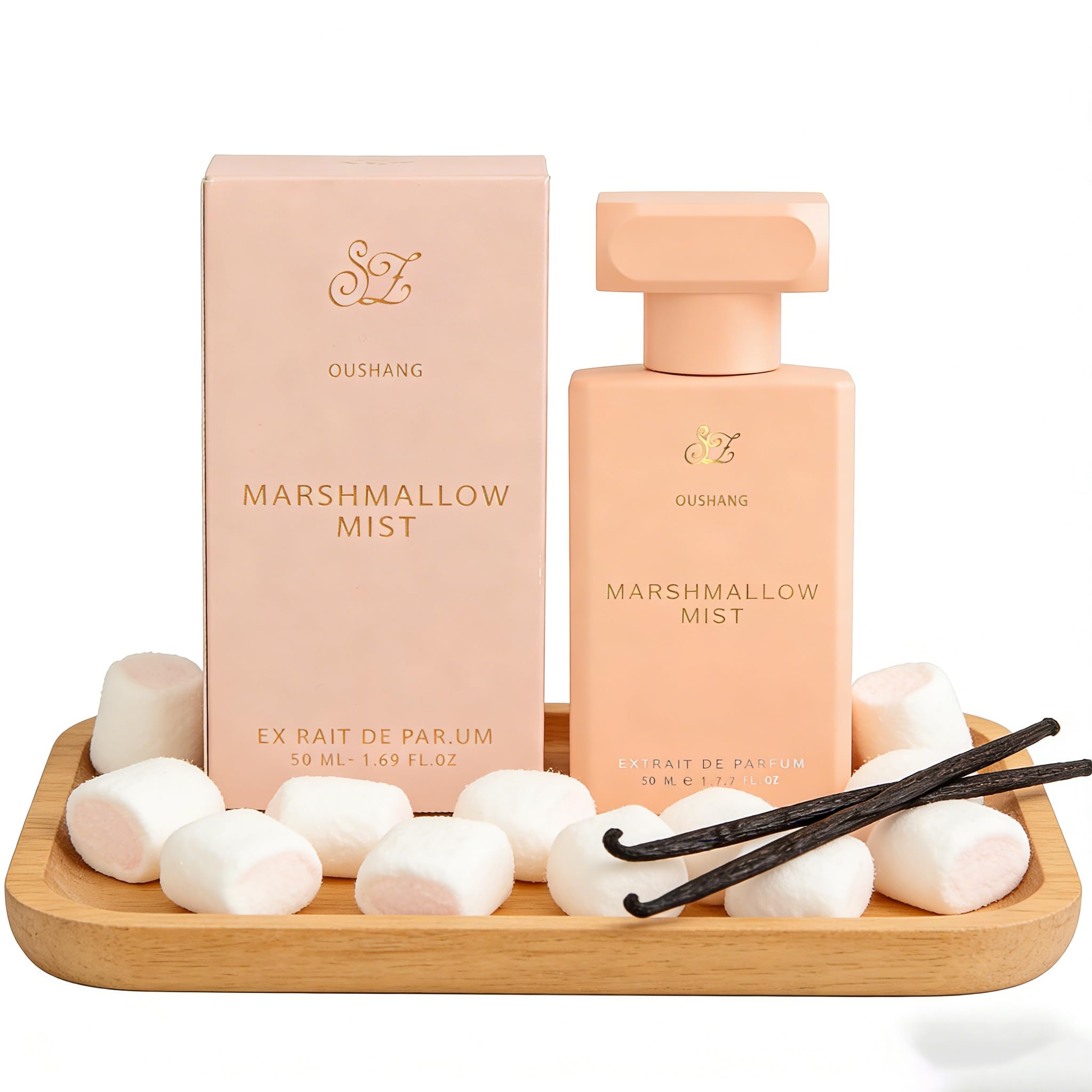 OUSHANG unisex long lasting extrait de parfum clear glass packaging