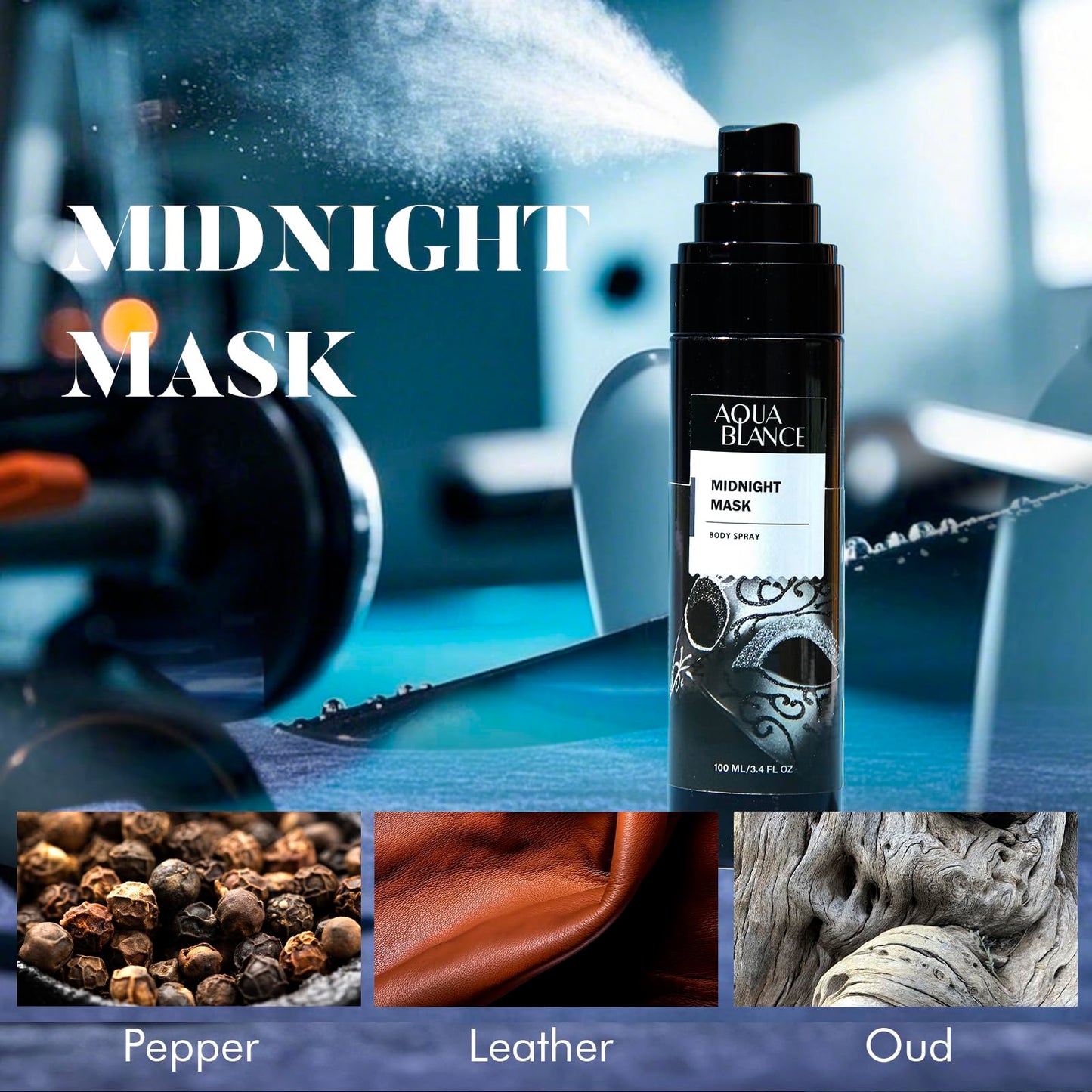 Aqua Blance Sri Lanka Coastline long lasting body spray for men