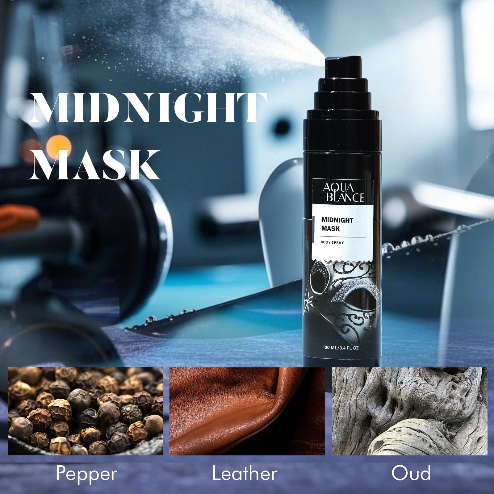 Aqua Blance Sri Lanka Coastline long lasting body spray for men