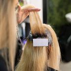White non woven hair curling paper for hot and cold perms