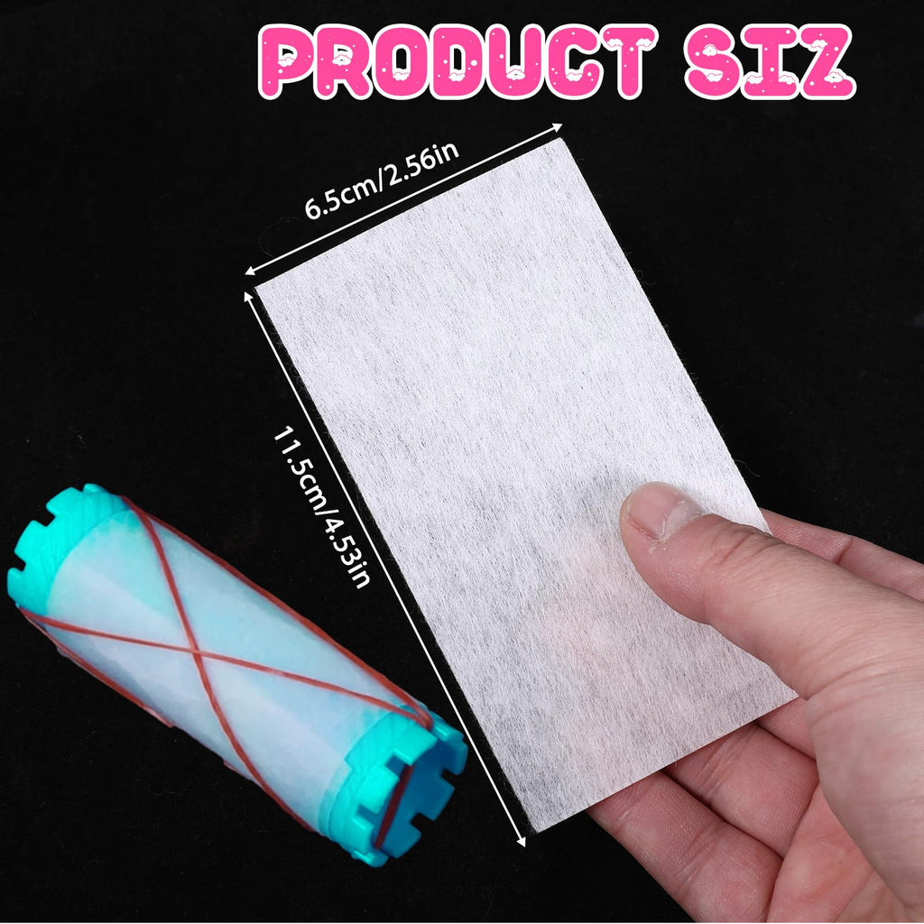 Four point five by two point five inch hair perm tissue pack dimensions
