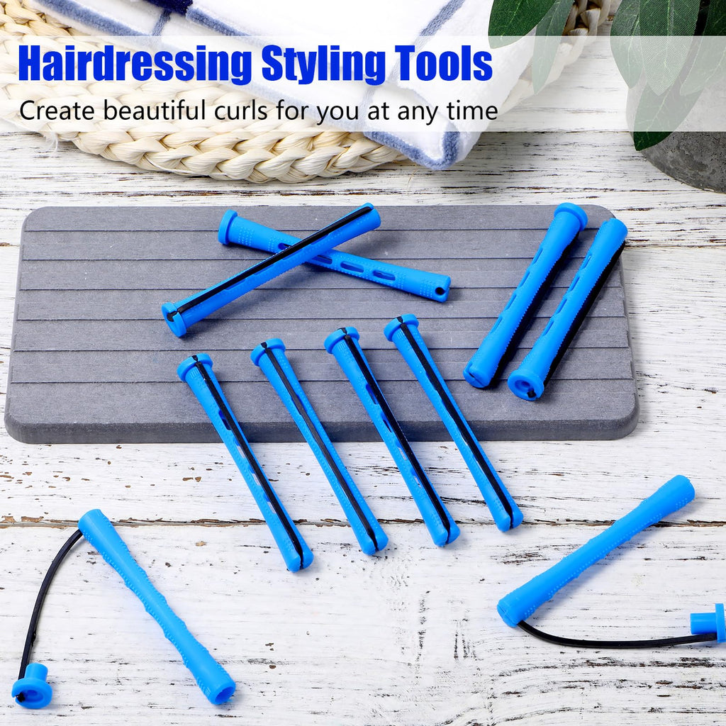 Durable ABS plastic cold wave rods kit for salon quality tight curls at home