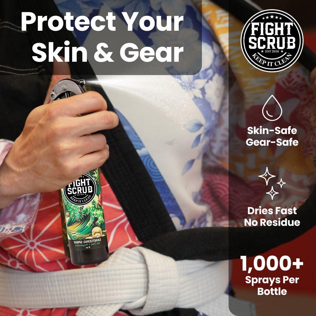Authentic USA imported Fight Scrub deodorizer bottle label details