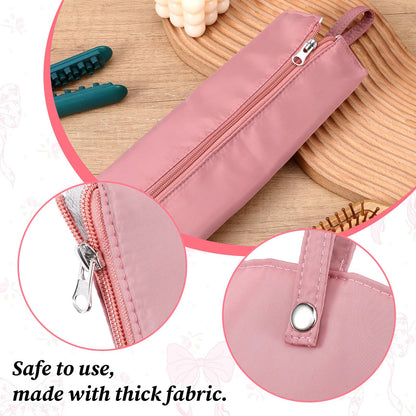 Vctitil portable hair styling tools cover pouch hanging by its snap button strap.