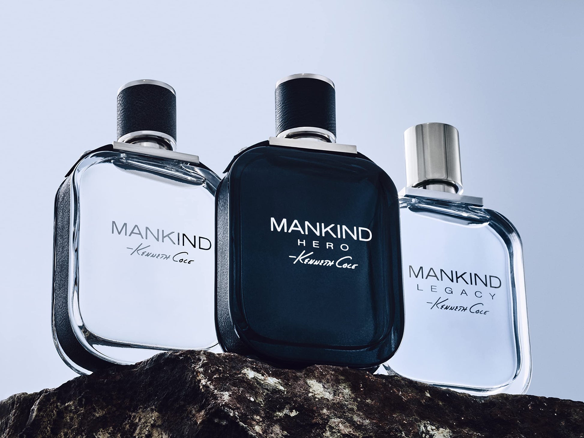 Mankind Hero by Kenneth Cole authentic luxury aerosol spray bottle