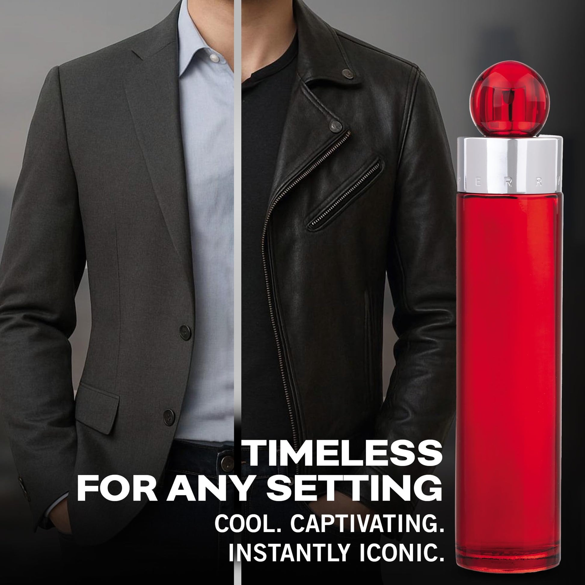 Authentic Perry Ellis 360 Red cologne spray nozzle close up details