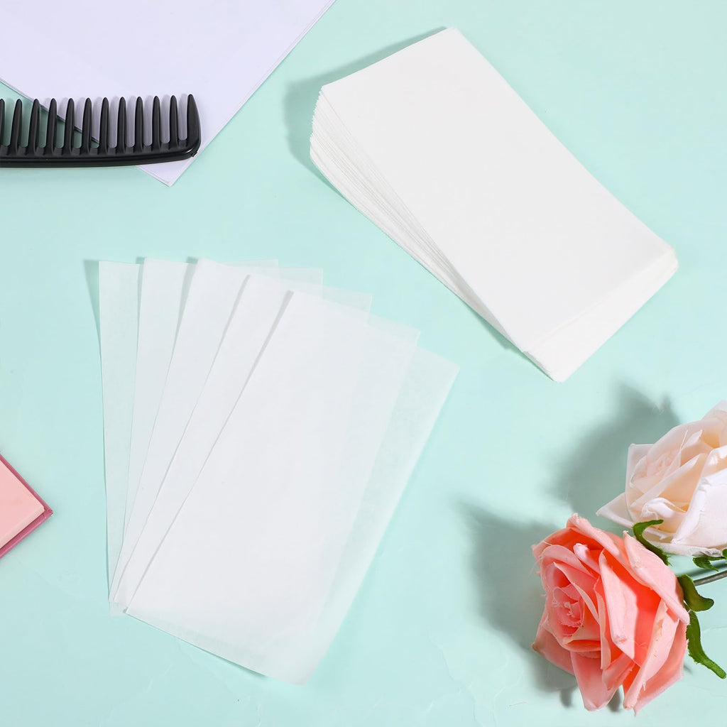 Thin end papers for hair perm showing high temperature resistance material