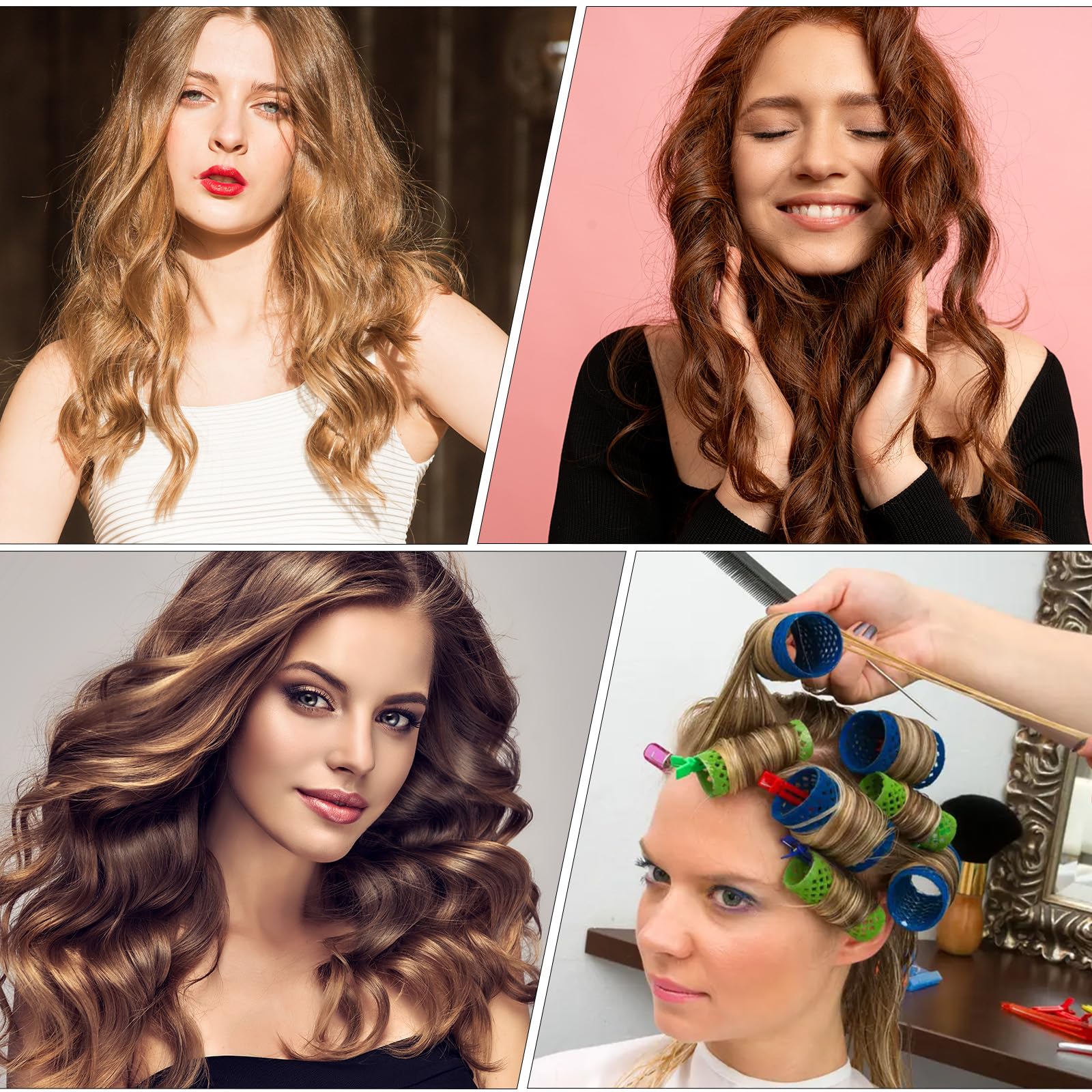 White breathable salon hair end wraps for flawless cold and hot perms