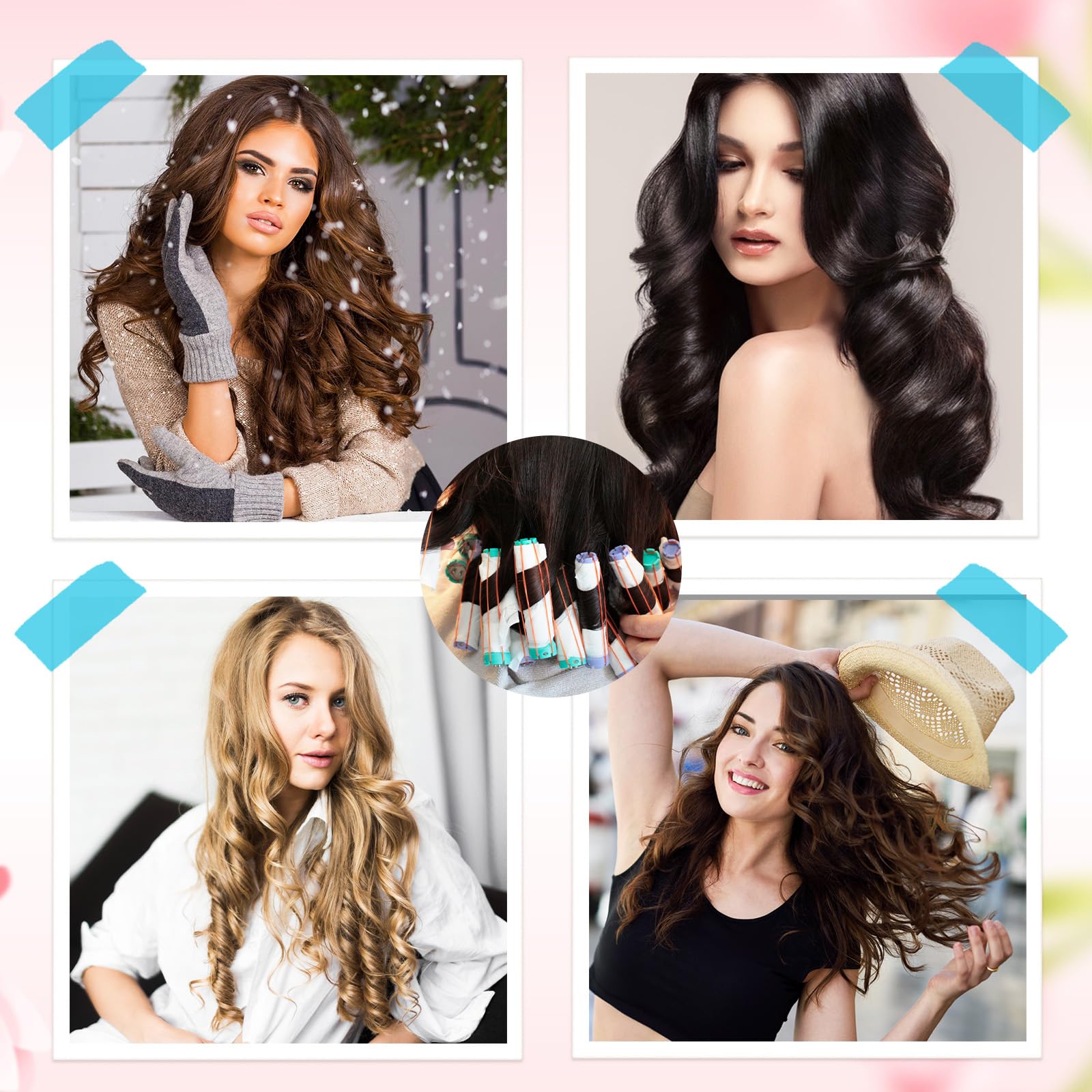 Pack of one hundred pieces premium hair dyeing and curling tissues