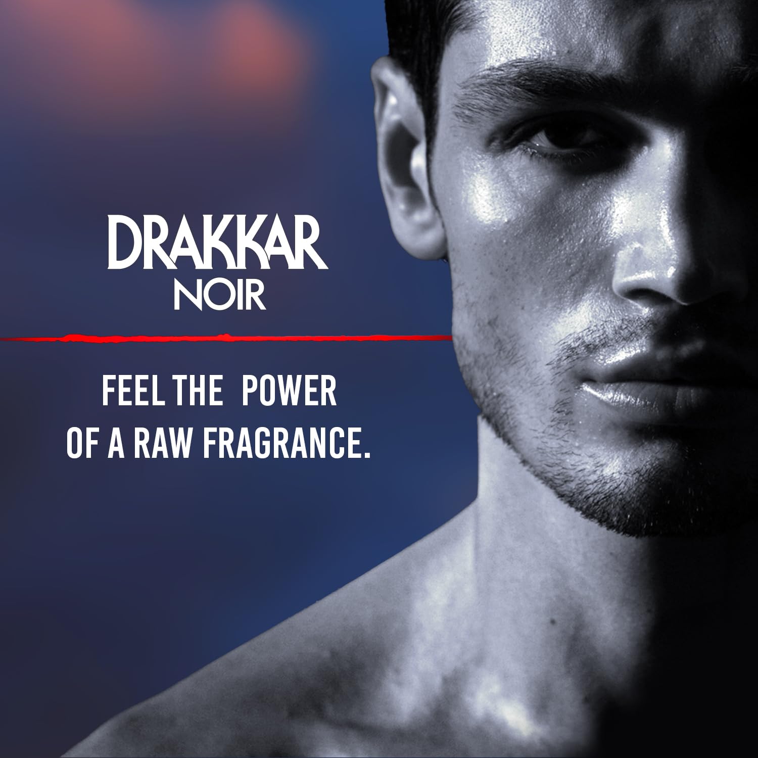 Drakkar Noir by Guy Laroche intense designer fragrance spray bottle details