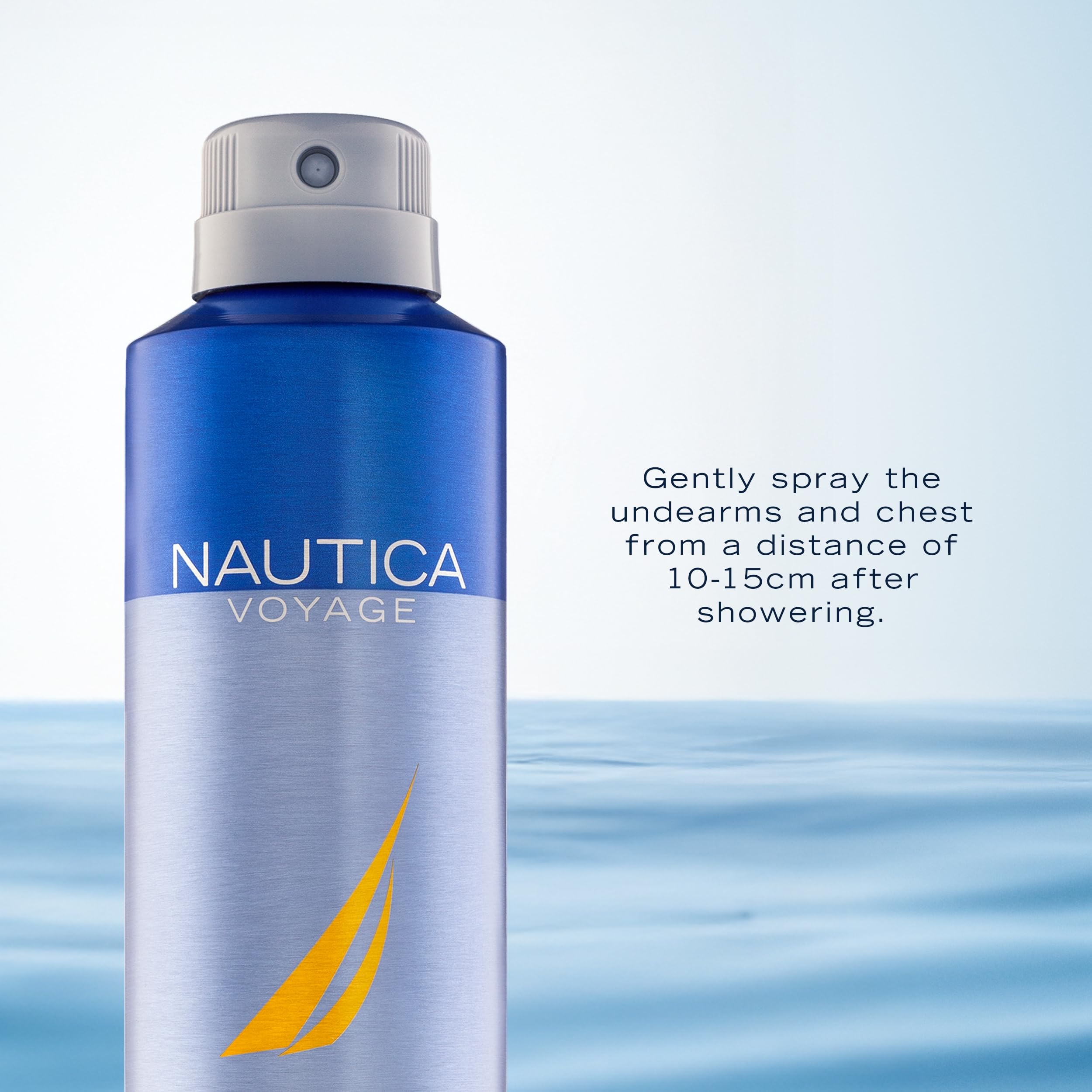 Nautica Voyage woody aquatic men grooming fragrance display