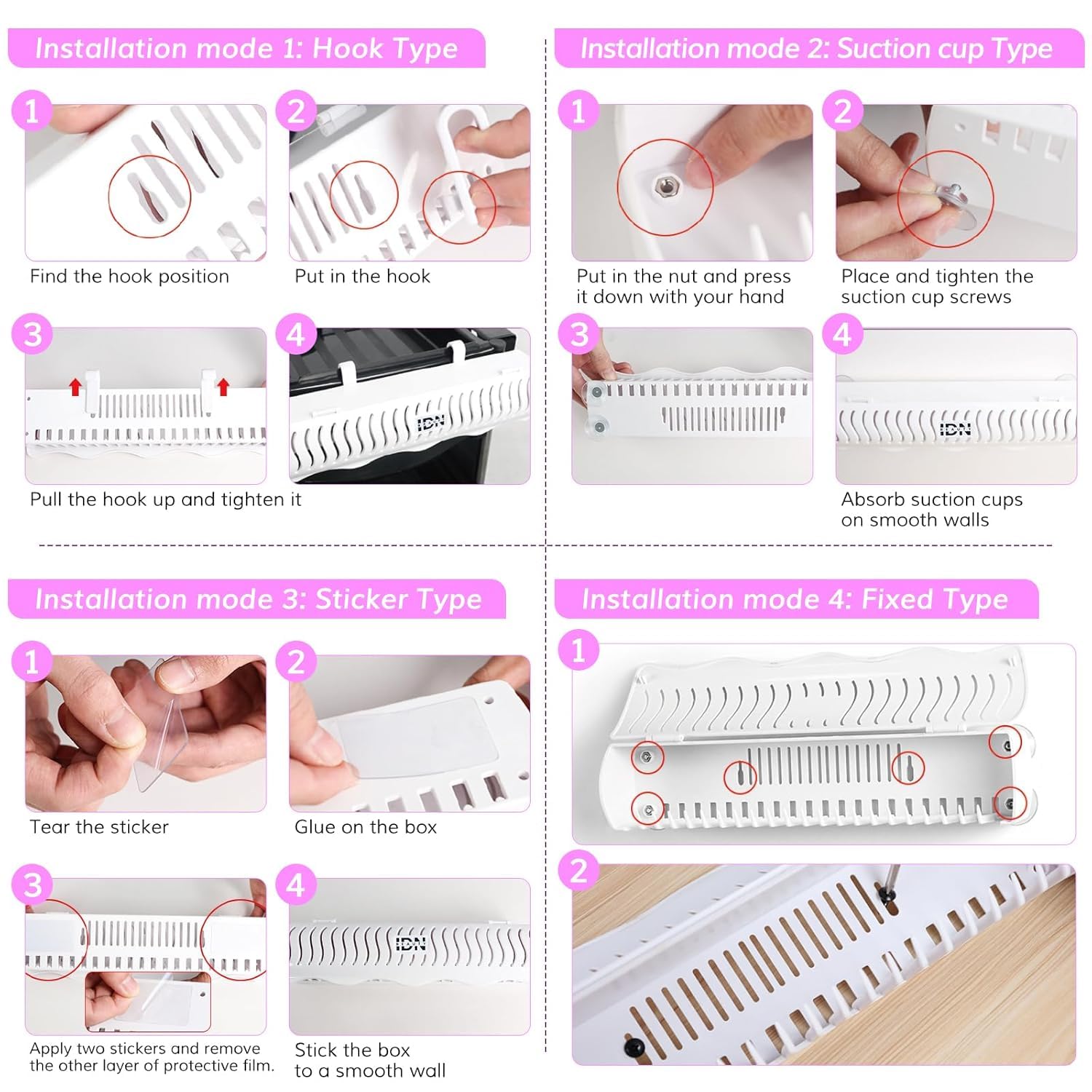 Authentic IDN BEAUTY hair care accessory package for home salon