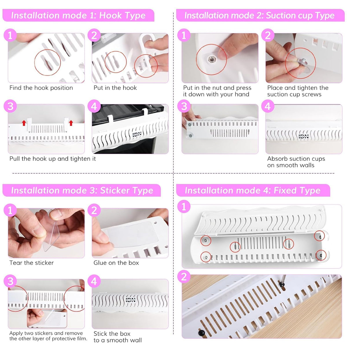 Authentic IDN BEAUTY hair care accessory package for home salon