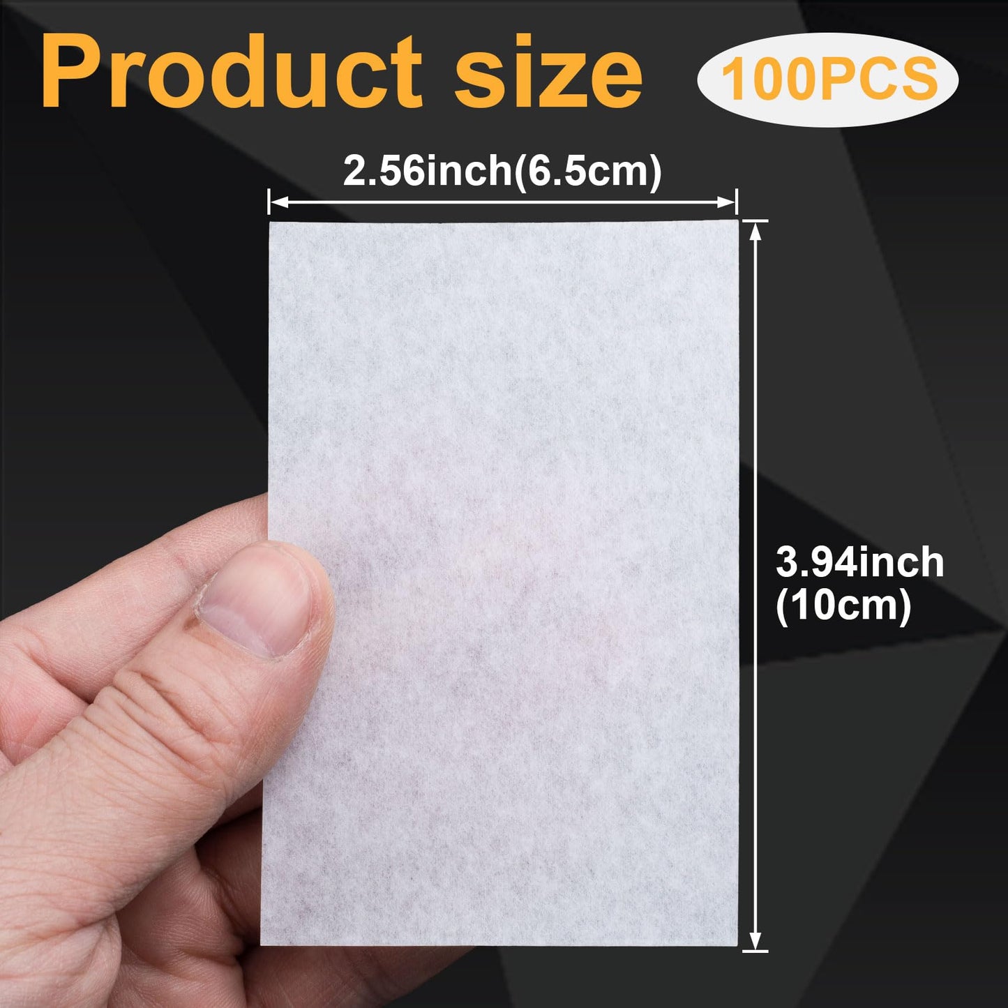 CustomyLife professional heat resistant end tissue sheets laid out for salon hair perming.