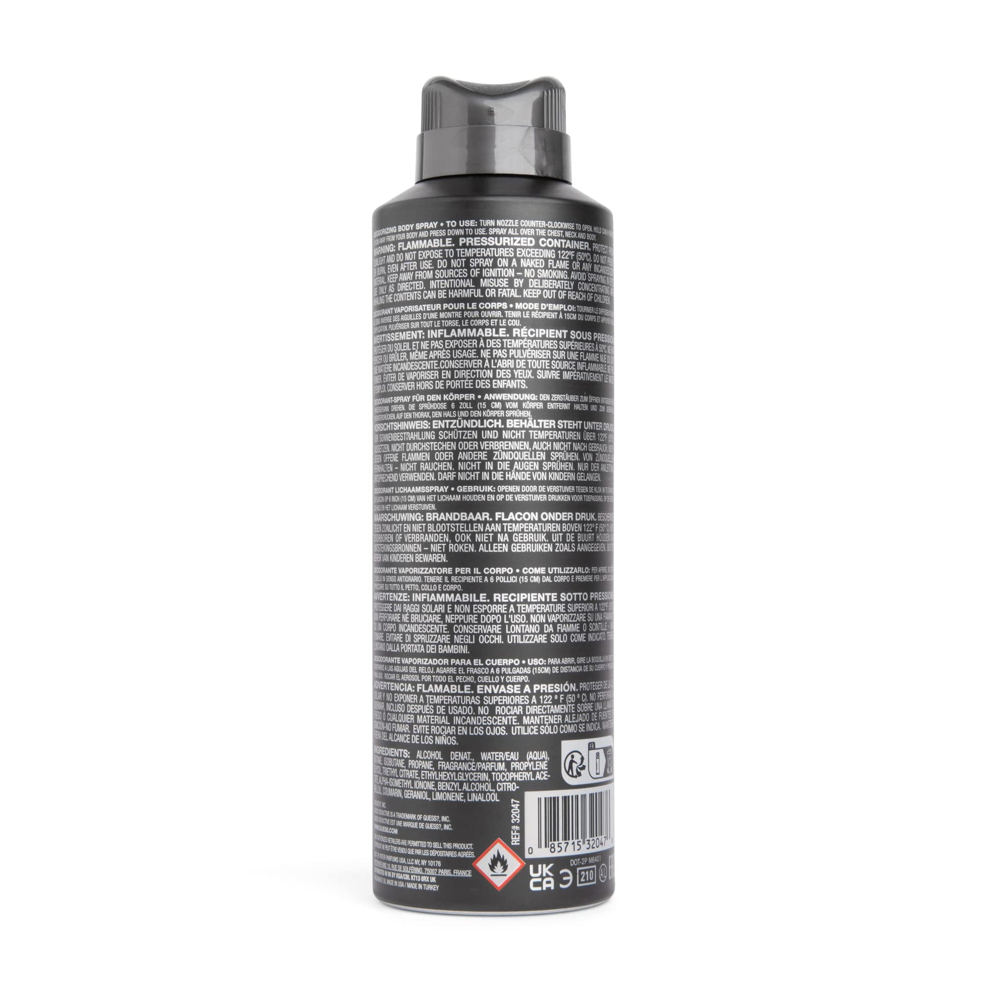 GUESS Seductive Homme oriental woody fougere spray close up
