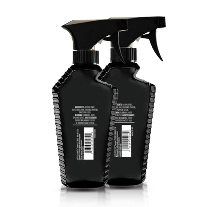 BOD Man Black body spray twin pack for men daily grooming