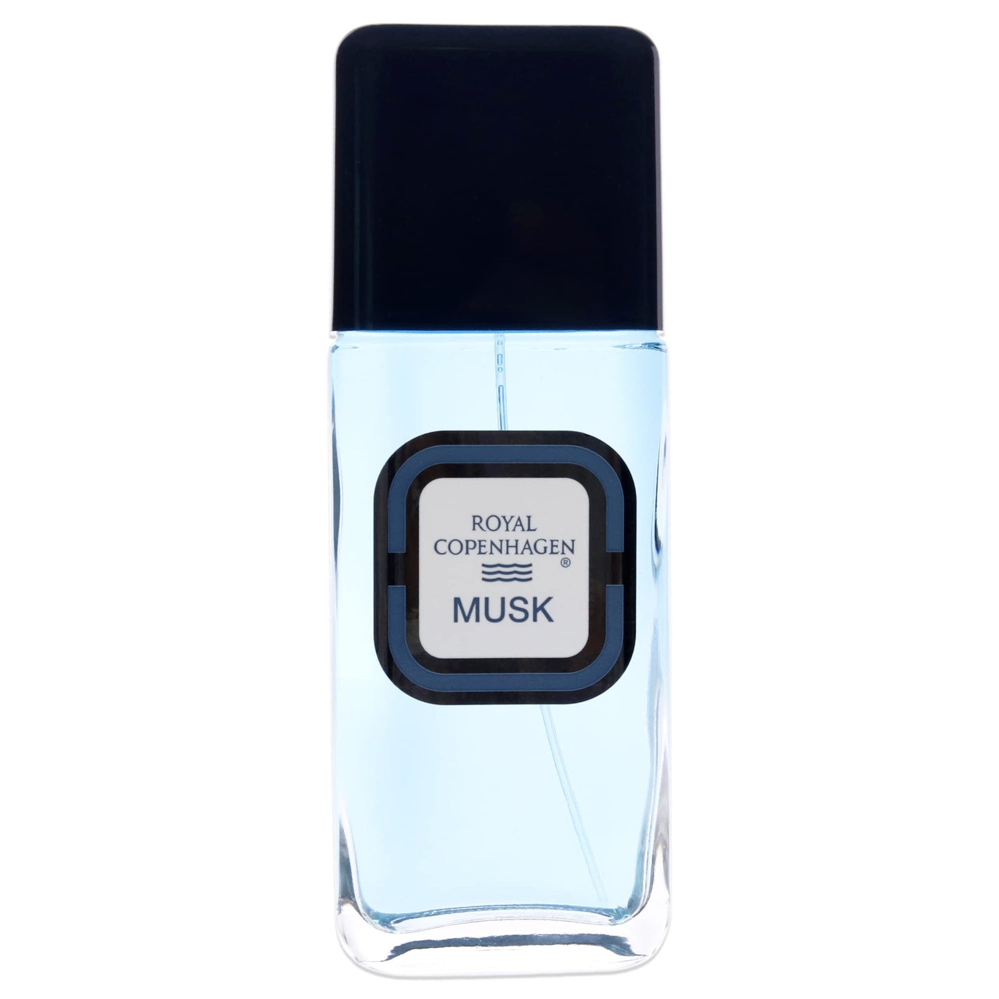 Royal Copenhagen Musk masculine oriental fragrance packaging box